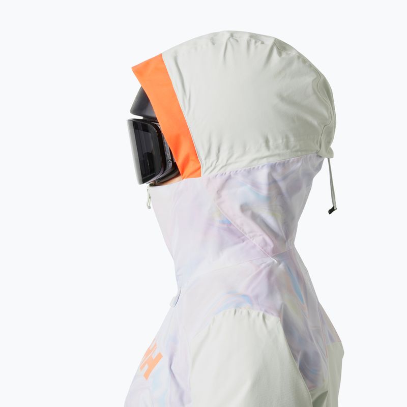 Куртка гірсько-лижна жіноча Helly Hansen Powchaser 2.0 reflections aop 3