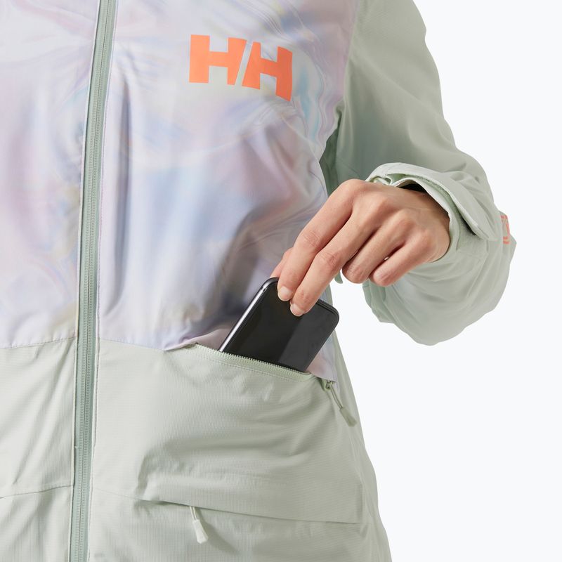 Куртка гірсько-лижна жіноча Helly Hansen Powchaser 2.0 reflections aop 4