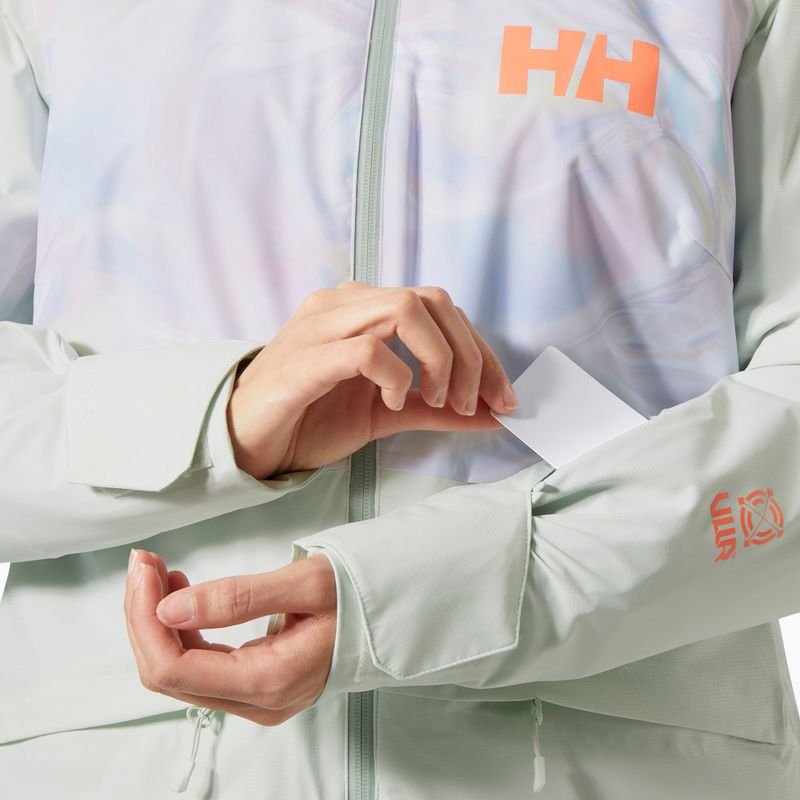 Куртка гірсько-лижна жіноча Helly Hansen Powchaser 2.0 reflections aop 5