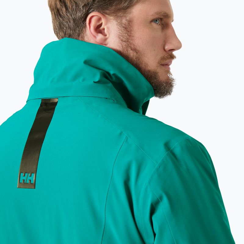 Куртка гірсько-лижна чоловіча Helly Hansen Alpha 4.0 signal green 4