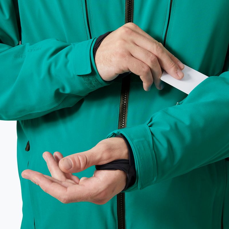 Куртка гірсько-лижна чоловіча Helly Hansen Alpha 4.0 signal green 7