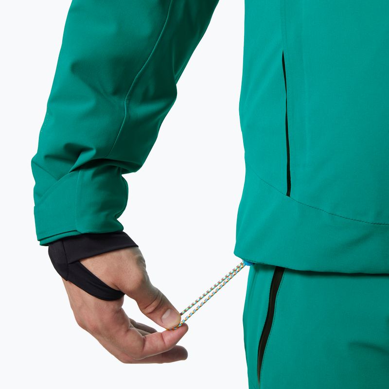 Куртка гірсько-лижна чоловіча Helly Hansen Alpha 4.0 signal green 8