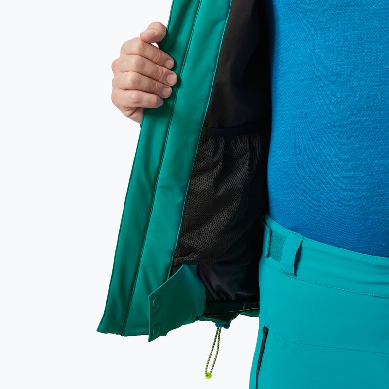 Куртка гірсько-лижна чоловіча Helly Hansen Alpha 4.0 signal green 9