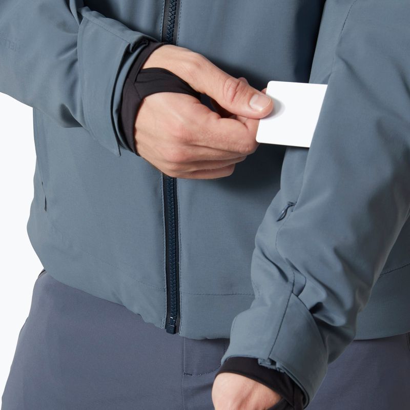 Куртка гірсько-лижна чоловіча Helly Hansen Alpha 4.0 washed navy 4