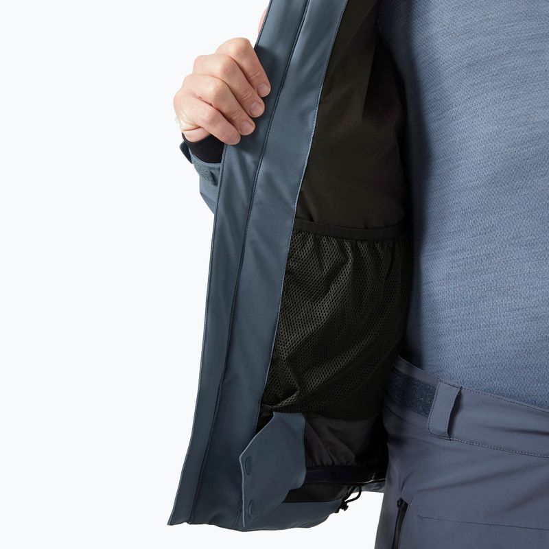 Куртка гірсько-лижна чоловіча Helly Hansen Alpha 4.0 washed navy 6