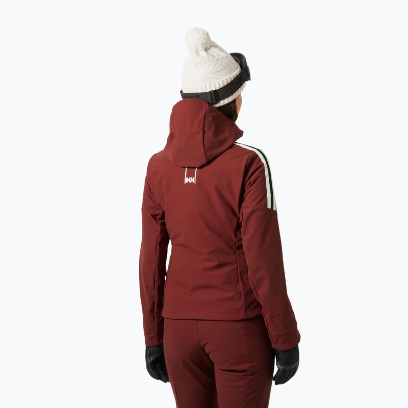 Куртка лижна жіноча Helly Hansen Avanti 3-In-1 Softshell Jacket mars red 2