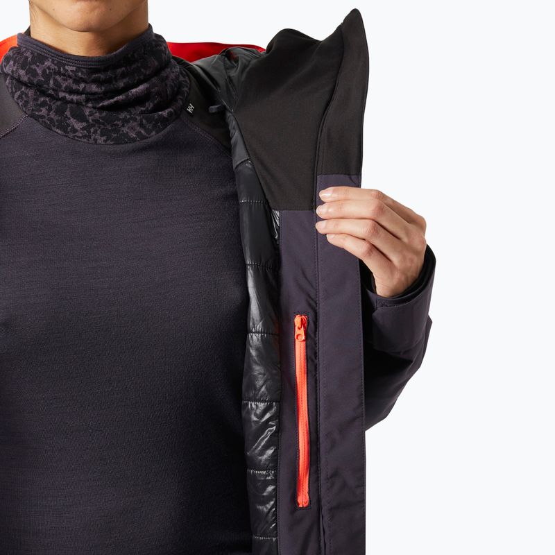Куртка гірсько-лижна жіноча Helly Hansen Whitewall Lifaloft 3.0 black grape 8