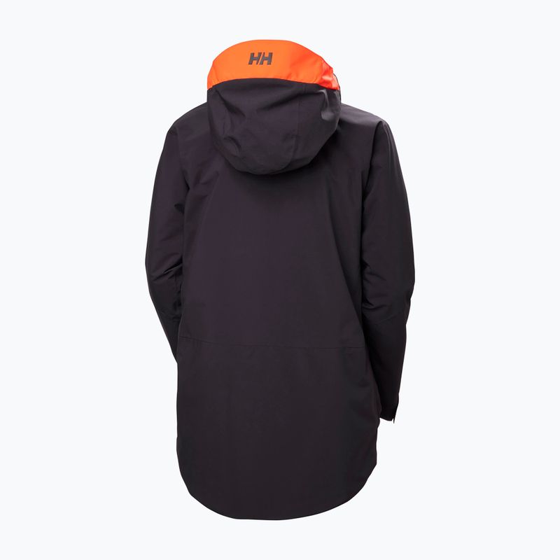 Куртка гірсько-лижна жіноча Helly Hansen Whitewall Lifaloft 3.0 black grape 11