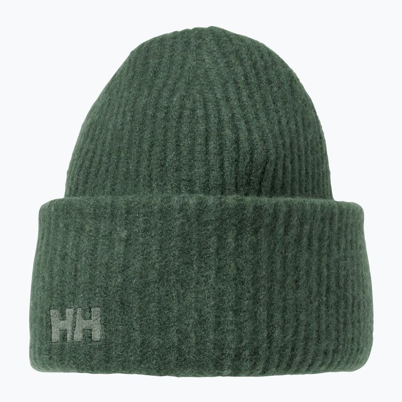 Шапка зимова Helly Hansen Soft Rib jungle green 5
