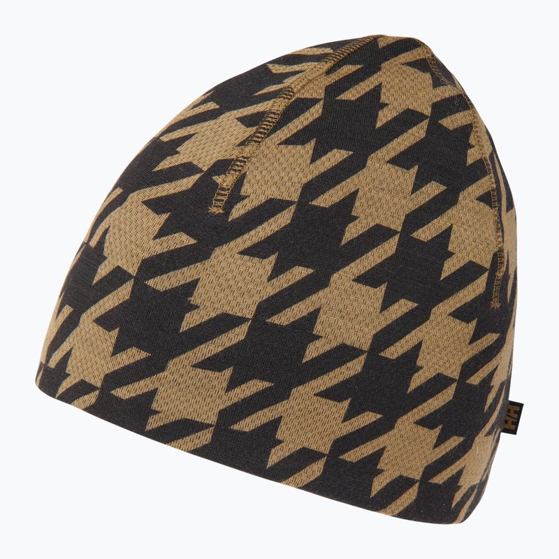 Шапка зимова Helly Hansen Lifa Merino sepia houndstooth aop