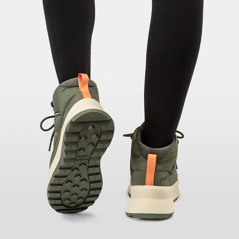 Черевики зимові жіночі Helly Hansen Winter Bliss Boot HellyTech utility green/castle wal 8