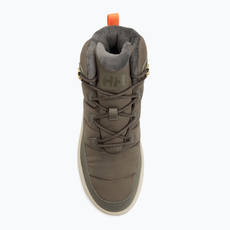 Черевики зимові жіночі Helly Hansen Winter Bliss Boot HellyTech utility green/castle wal 5