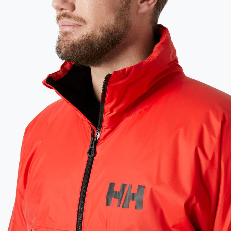 Куртка вітрильна Helly Hansen Aegir Midlayer alert red 3