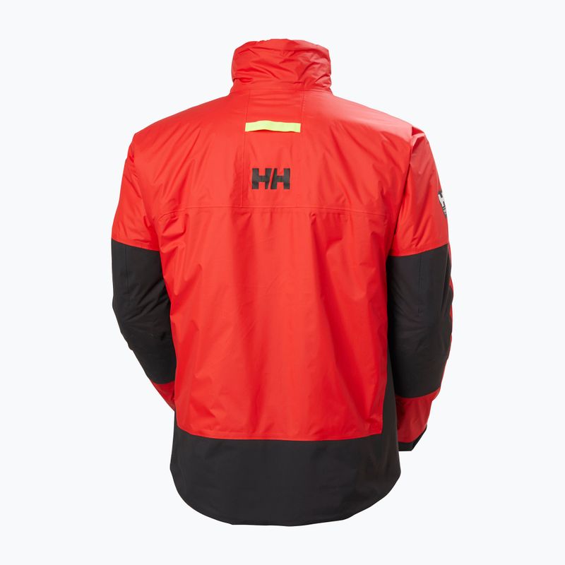 Куртка вітрильна Helly Hansen Aegir Midlayer alert red 9