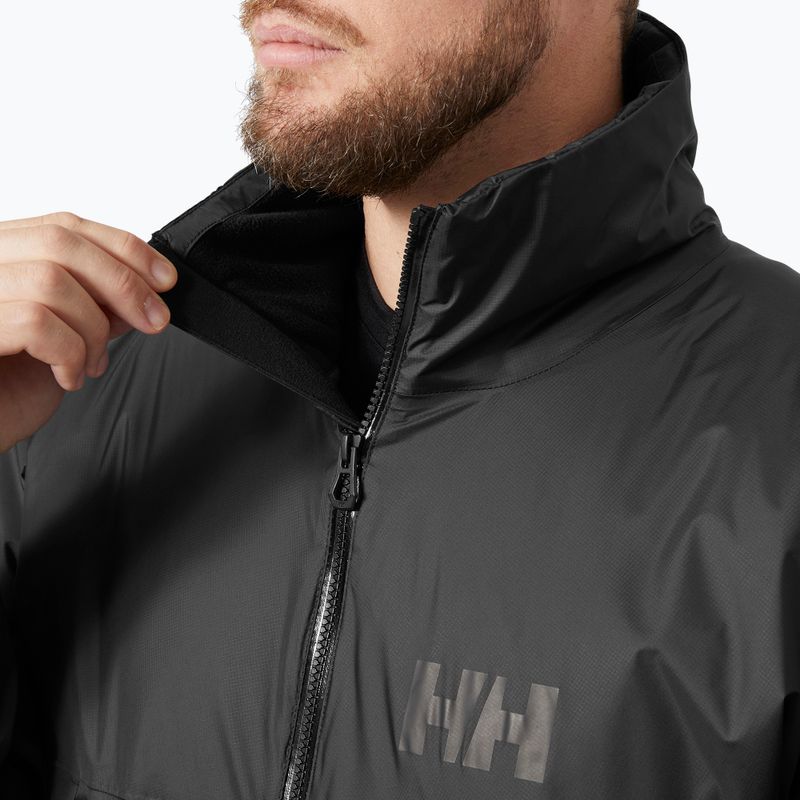 Куртка вітрильна Helly Hansen Aegir Midlayer black 3