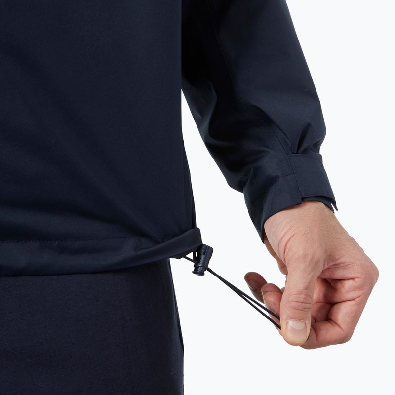 Куртка вітрильна чоловіча Helly Hansen Crew Hooded Pile navy 5