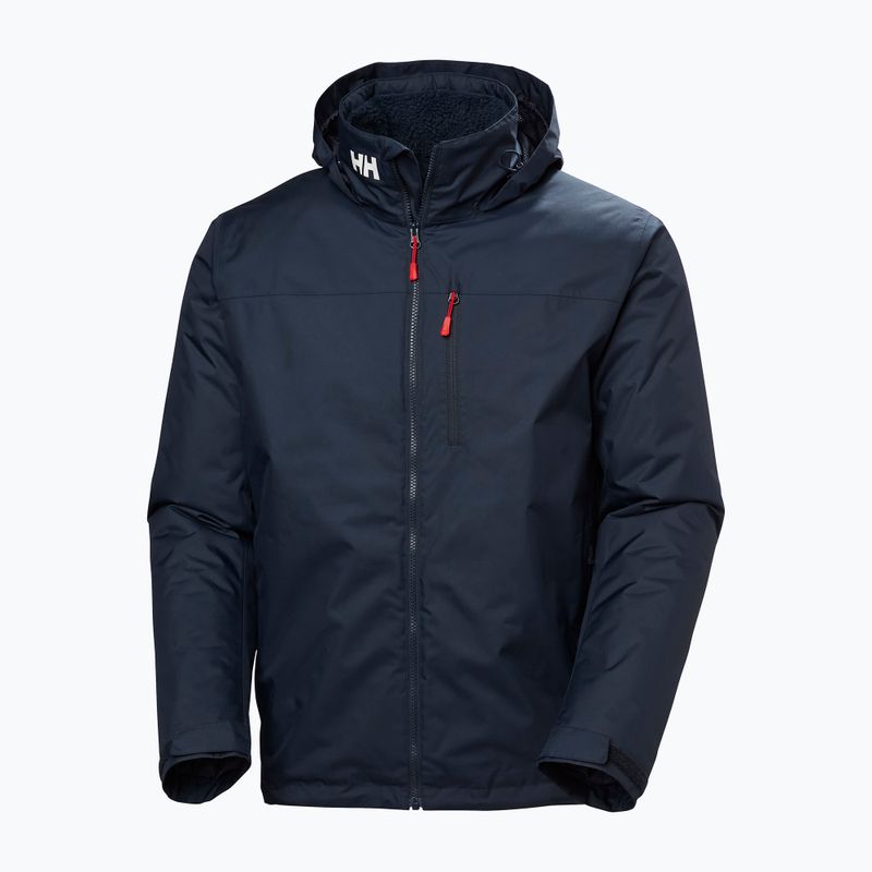 Куртка вітрильна чоловіча Helly Hansen Crew Hooded Pile navy 6