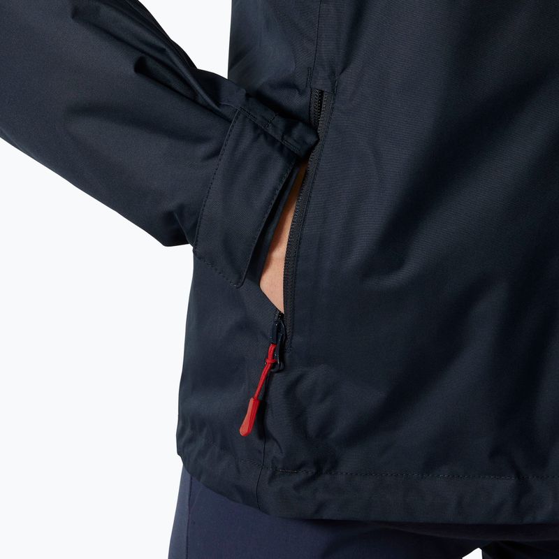 Куртка вітрильна жіноча Helly Hansen Crew Hooded Pile navy 6