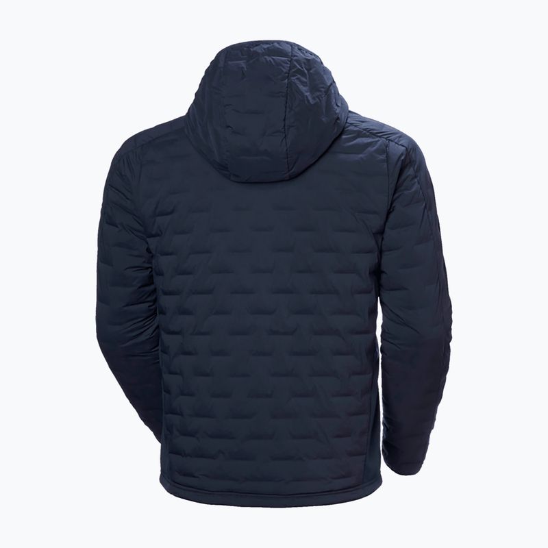 Куртка вітрильна чоловіча Helly Hansen HP Hybrid Stretch Hooded Insulator navy 4