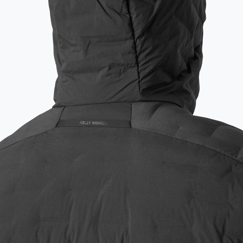 Куртка вітрильна чоловіча Helly Hansen HP Hybrid Stretch Hooded Insulator ebony 4