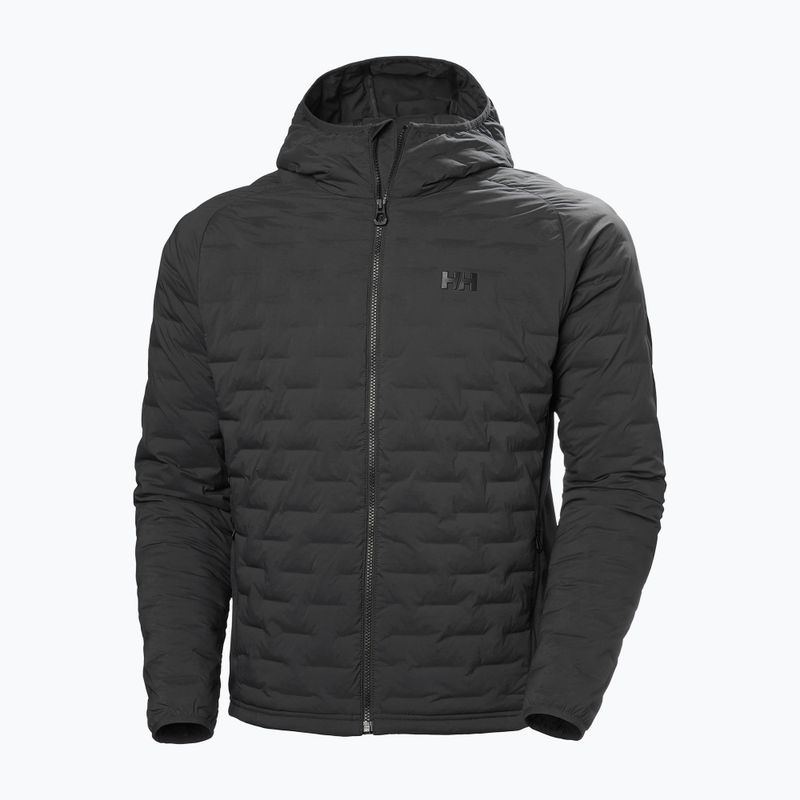 Куртка вітрильна чоловіча Helly Hansen HP Hybrid Stretch Hooded Insulator ebony 6