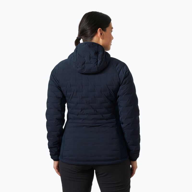 Куртка вітрильна жіноча Helly Hansen HP Hybrid Stretch Insulator navy 2