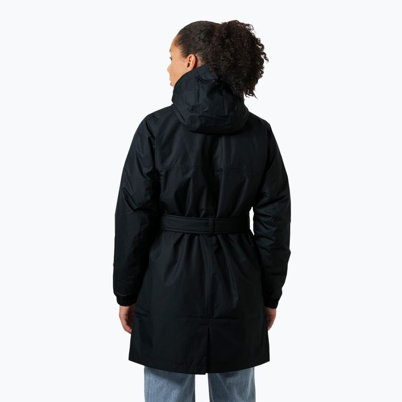 Пальто утеплене жіноче Helly Hansen Classic Insulated Trench navy 2
