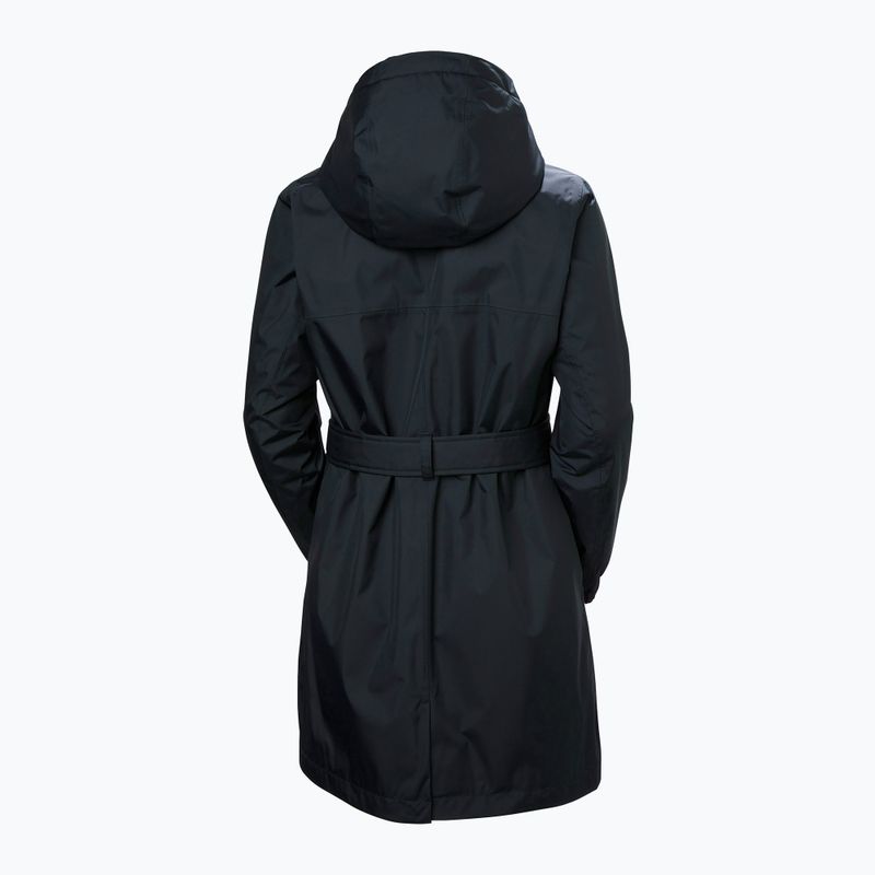 Пальто утеплене жіноче Helly Hansen Classic Insulated Trench navy 5