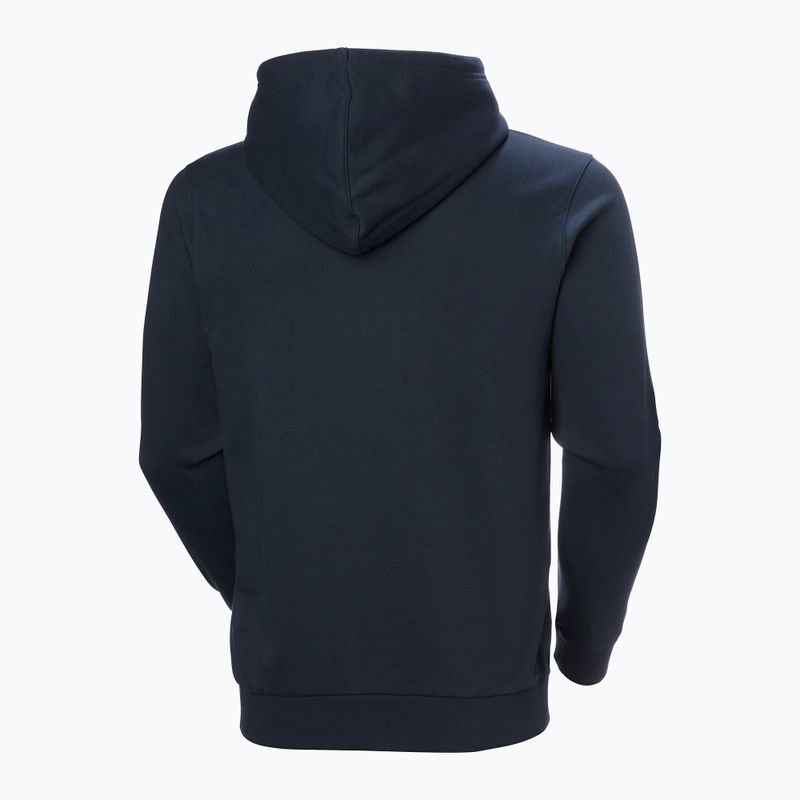 Кофта чоловіча Helly Hansen Box Hoodie navy 6
