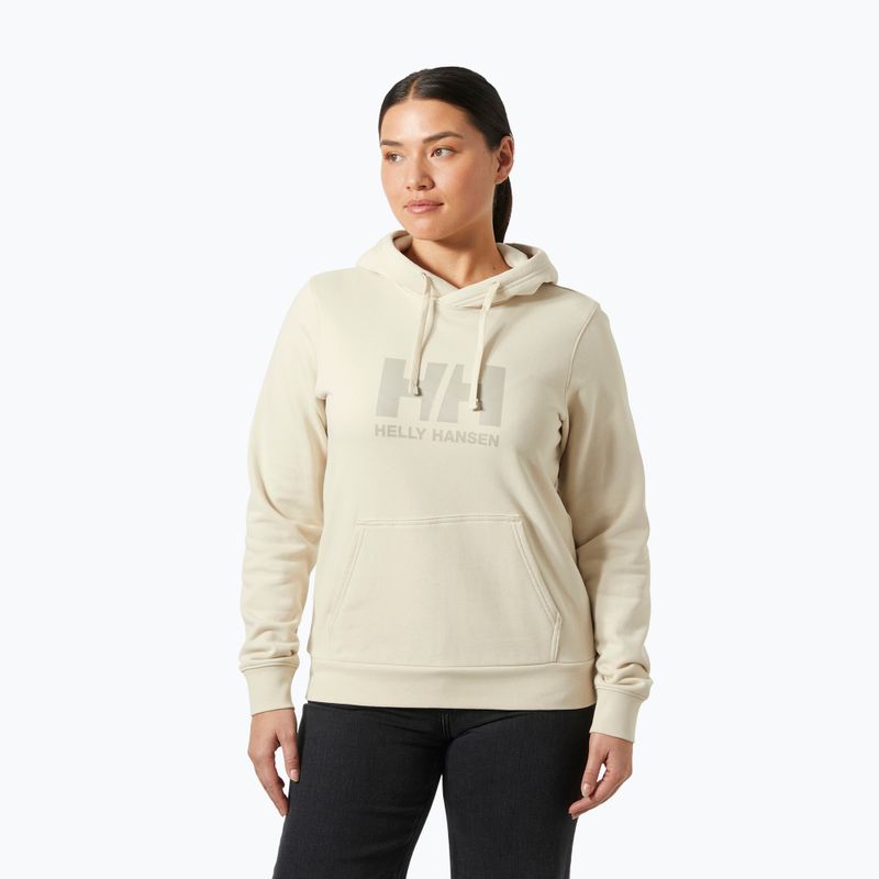 Кофта жіноча Helly Hansen HH Logo Hoodie cream