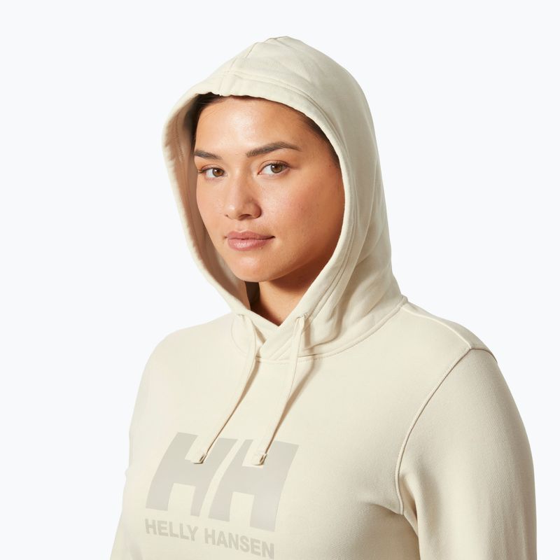 Кофта жіноча Helly Hansen HH Logo Hoodie cream 3