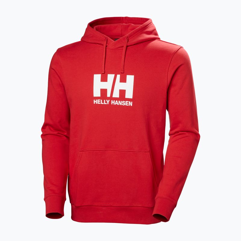 Кофта чоловіча Helly Hansen HH Logo Hoodie red 5