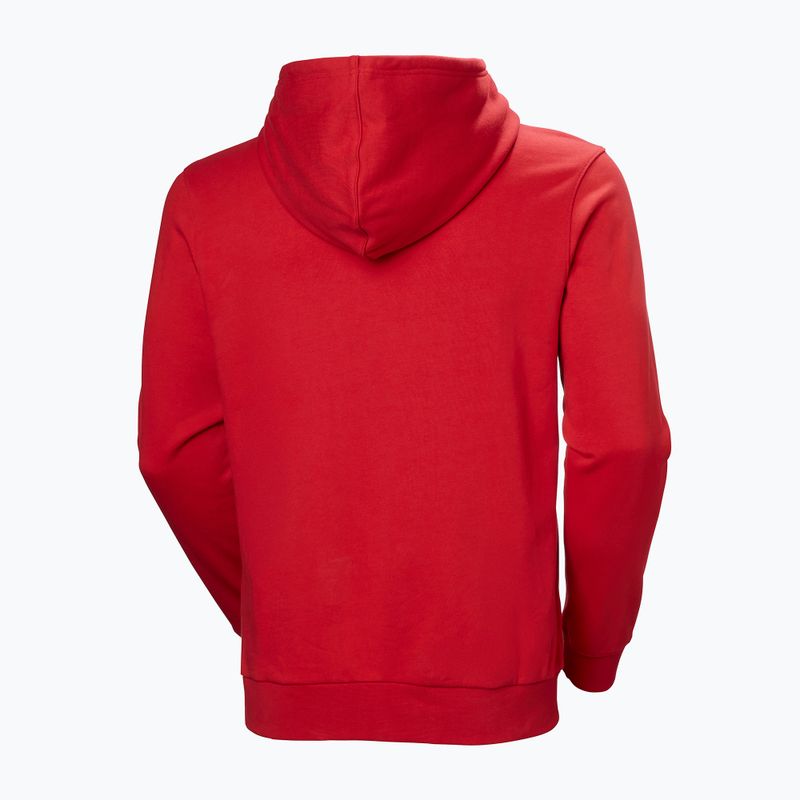 Кофта чоловіча Helly Hansen HH Logo Hoodie red 6