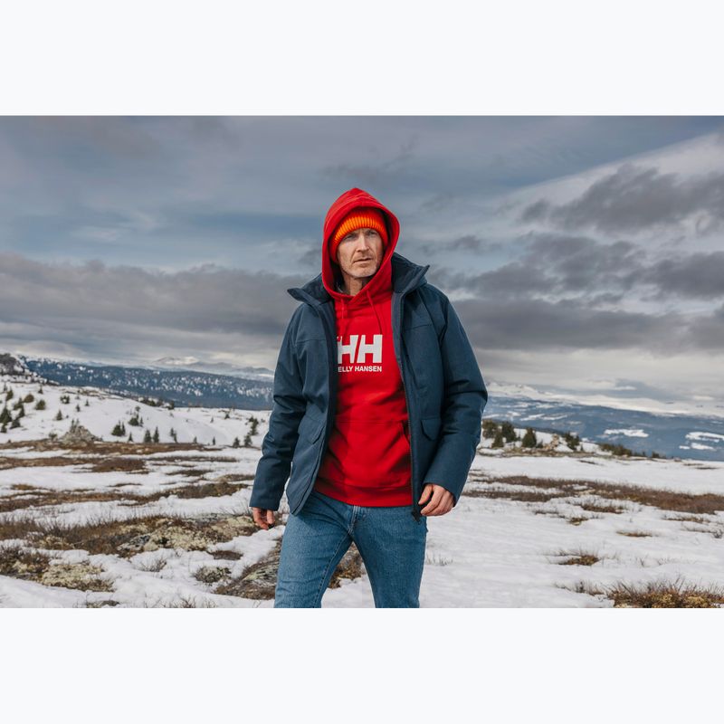 Кофта чоловіча Helly Hansen HH Logo Hoodie red 7