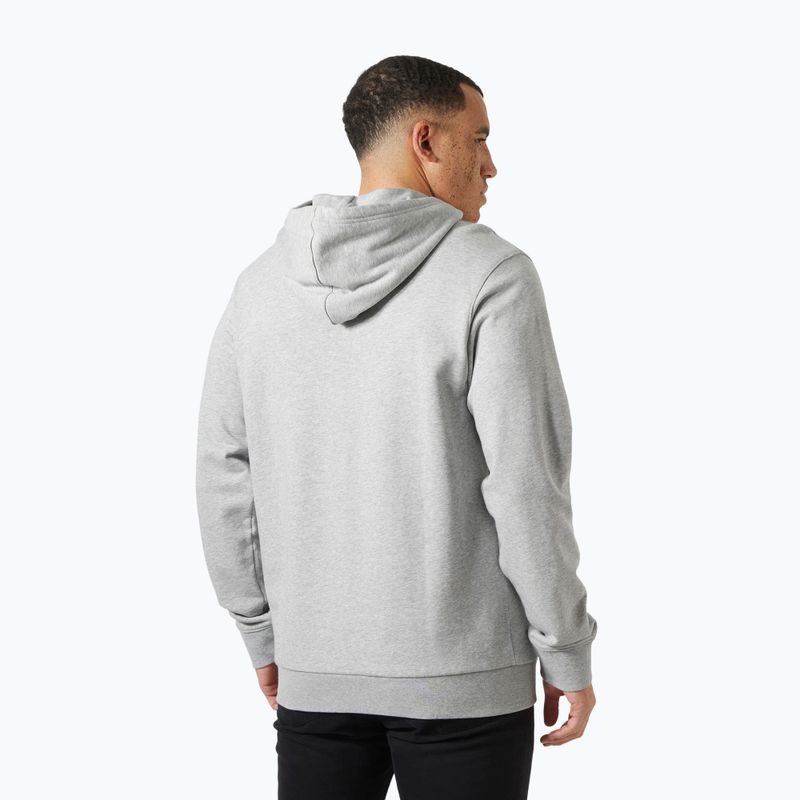 Кофта чоловіча Helly Hansen HH Logo Hoodie grey/melange 2