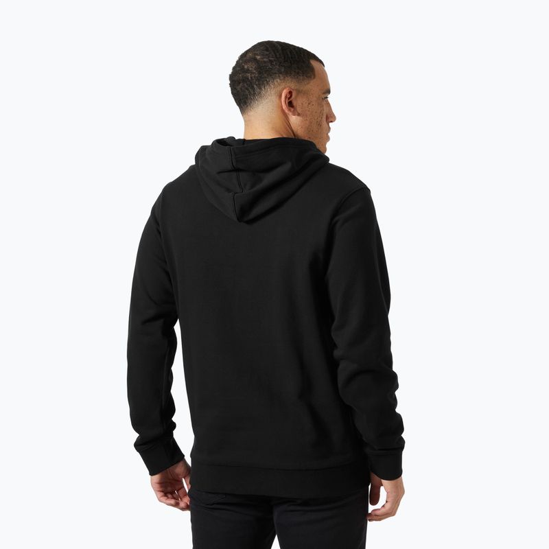 Кофта чоловіча Helly Hansen HH Logo Hoodie black 2