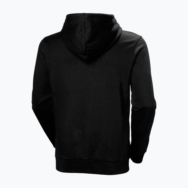 Кофта чоловіча Helly Hansen HH Logo Hoodie black 6