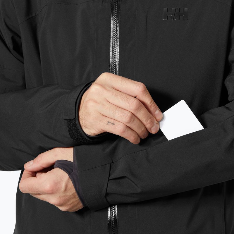 Куртка гірсько-лижна чоловіча Helly Hansen Courchavel black 6