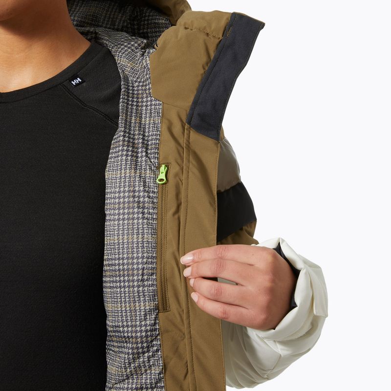 Куртка гірсько-лижна жіноча Helly Hansen Imperial Puffy sepia 8