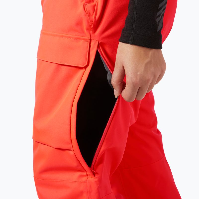 Штани лижні жіночі Helly Hansen Switch Cargo 2.0 neon coral 6