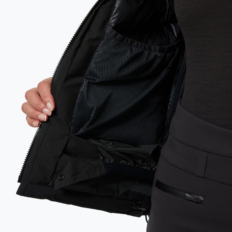 Куртка лижна жіноча Helly Hansen Valdisere 3.0 black embossed stripes 9
