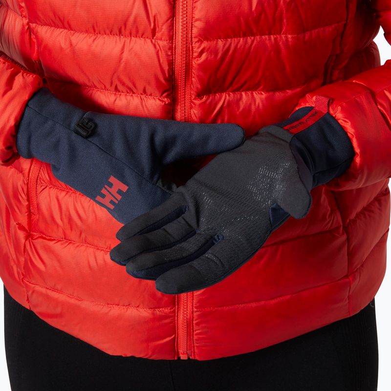 Рукавички трекінгові Helly Hansen Hardface Fleece Touch navy 4