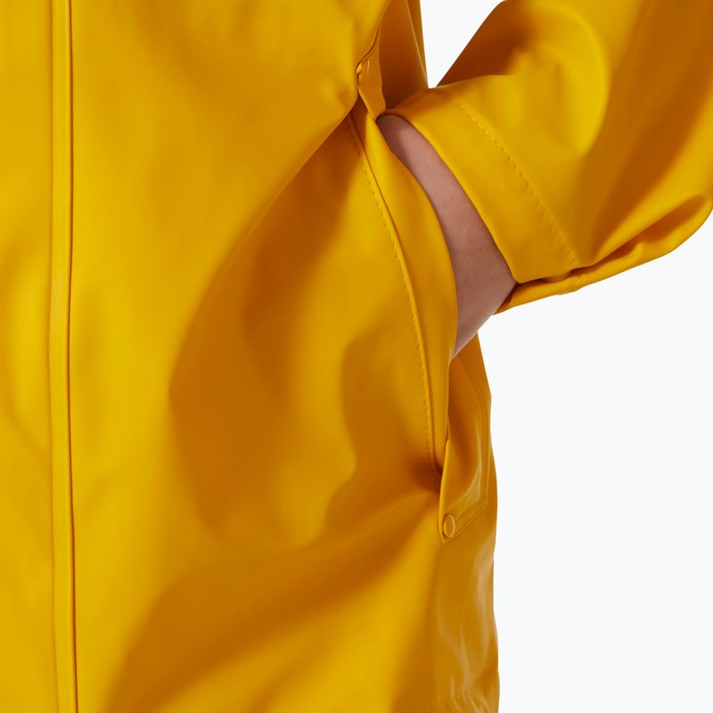 Куртка вітрильна дитяча Helly Hansen Moss essential yellow 4