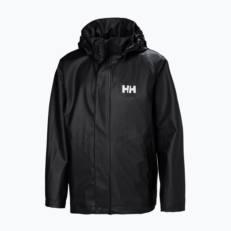 Куртка вітрильна дитяча Helly Hansen Moss black 6