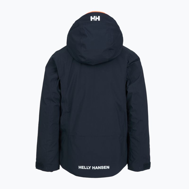 Куртка гірсько-лижна дитяча Helly Hansen Alpha navy 2