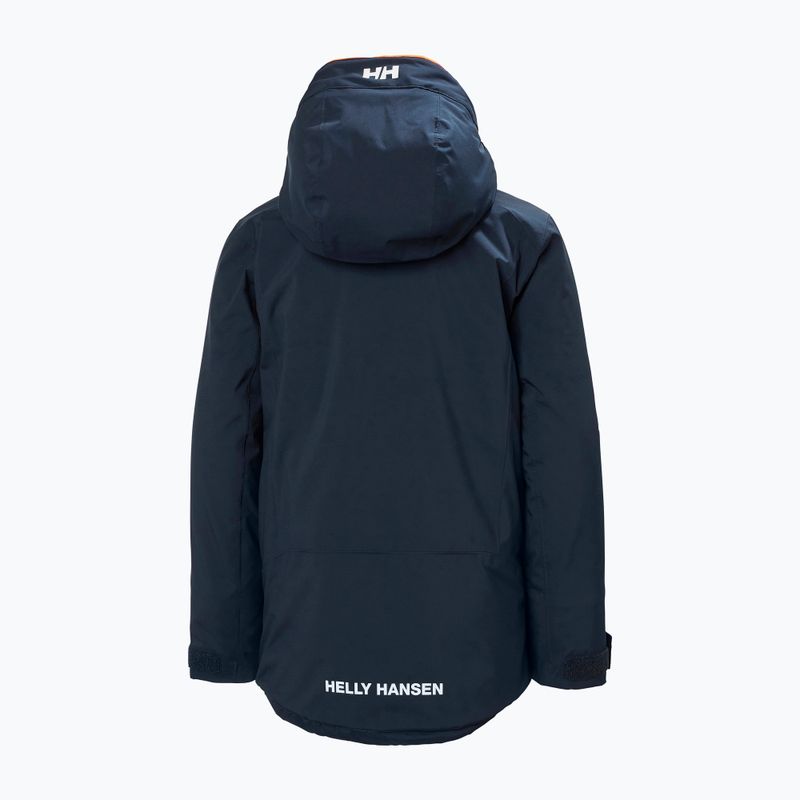 Куртка гірсько-лижна дитяча Helly Hansen Alpha navy 2