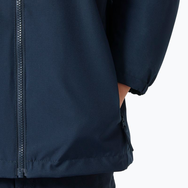 Куртка вітрильна дитяча Helly Hansen Crew Midlayer 2.0 navy 4