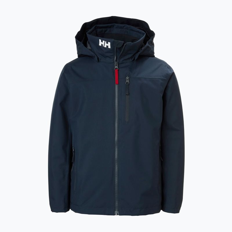 Куртка вітрильна дитяча Helly Hansen Crew Midlayer 2.0 navy 5