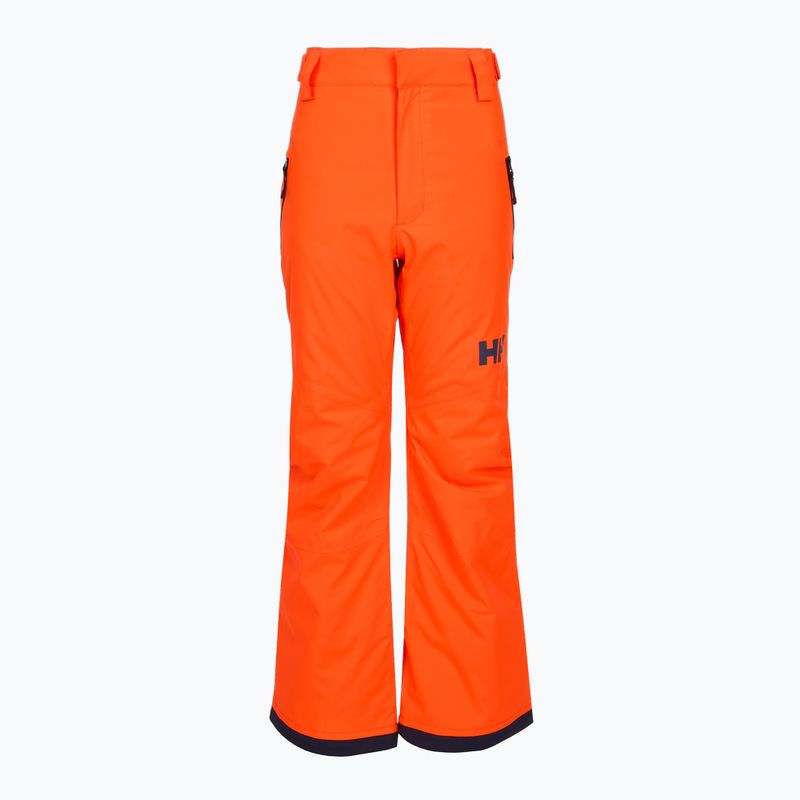 Штани лижні дитячі Helly Hansen Legendary neon orange 5