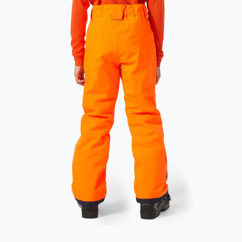 Штани лижні дитячі Helly Hansen Legendary neon orange 2